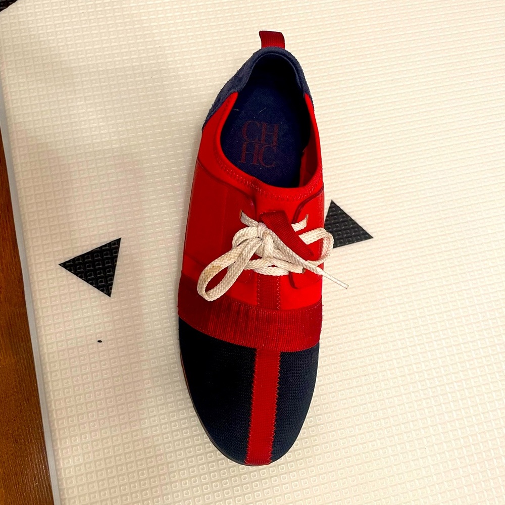 Red carolina herrera shoes